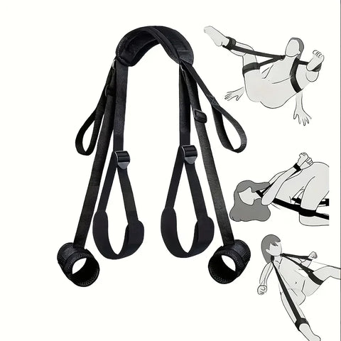 Adjustable Leg Straps for Body Positioning and Movement - 75cm/29.5 Inches and 46cm/17.7 Inches in Size